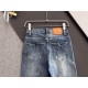 )CD, heavy wash casual jeans, imported original wash fabric, comfortable and slightly elastic, unique design, version of the super-positive, comfortable and breathable, grade is extremely high, counter quality, on the bo