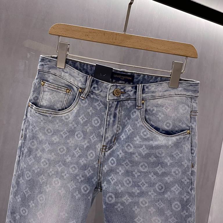 (New Product)! Louisden home! Original single men's fashion casual denim jeans, all bit embossed, Hong Kong foreign bank channel goods, high-end Japan OEM production, heavyweight platinum level ZhenZhenGu, G cabinet the 