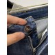 Armani, 2023 latest products, counter synchronization is available, the original single goods, washed casual jeans, imported original washed elastic fabric, comfortable and elastic, the original hardware accessories deco