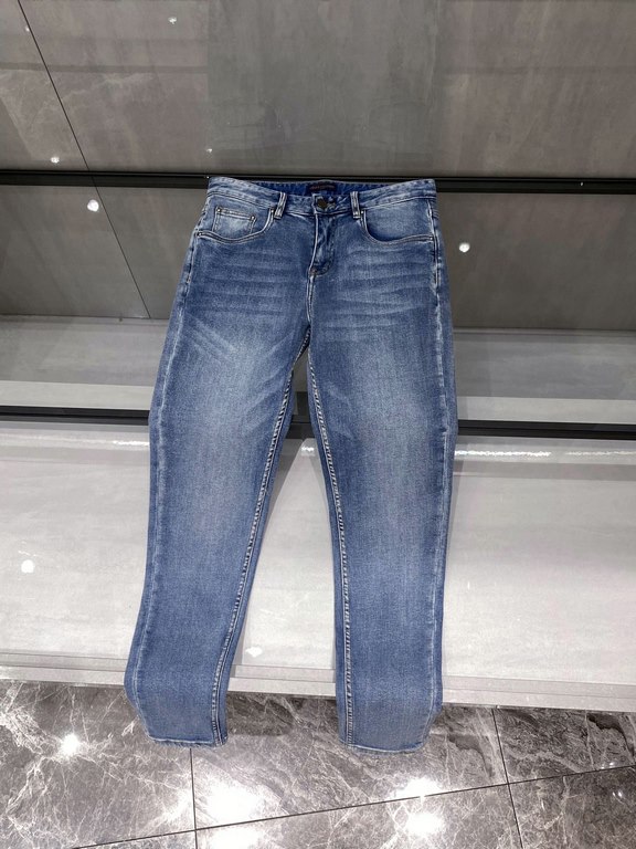 (New)! 1V.Donkey original single men's high-end limited denim jeans, Hong Kong foreign channel goods, the finale of the appraisal level products, heavyweight platinum level products, Italian origin, 23 years of the lates