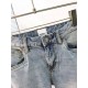 BBR Burberry    2023 early spring counter synchronization new! Foreign trade original single! Heavy duty washed jeans. Taste and value sharing! Very comfortable to wear. Low-key but not lose luxury. Wear out very classy!