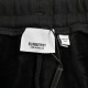 BurberryBurberry 23Fw Embossed TB logo padded pantsClassic warhorse limited embossed logo mink fabric Blank fabric washed feel Drawstring independent custom letters photolithography logo, foot opening Tajima machine embr