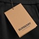 BurberryBurberry 23Fw Embossed TB logo padded pantsClassic warhorse limited embossed logo mink fabric Blank fabric washed feel Drawstring independent custom letters photolithography logo, foot opening Tajima machine embr