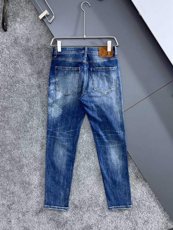 Donkey Family 23SS high-end custom jeans Latest fashion week runway models Original color yeast wash process Selected heavyweight denim fabrics, comfortable and skin-friendly Original hardware accessories accessories Cub