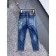 Donkey Family 23SS high-end custom jeans Latest fashion week runway models Original color yeast wash process Selected heavyweight denim fabrics, comfortable and skin-friendly Original hardware accessories accessories Cub