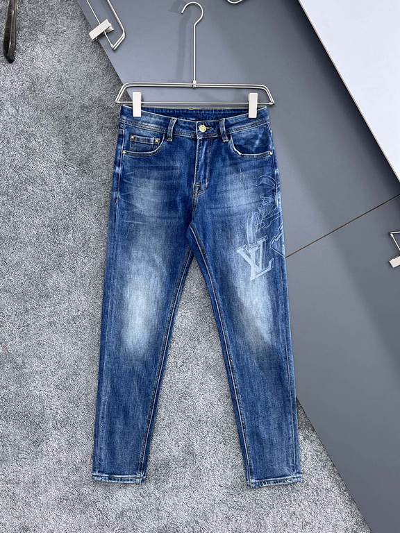 Donkey Family 23SS high-end custom jeans Latest fashion week runway models Original color yeast wash process Selected heavyweight denim fabrics, comfortable and skin-friendly Original hardware accessories accessories Cub