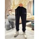 Prada new casual pants for fallwinter 2023! Synchronized sale on the official website. Brand classic LOGO casual pants , customized fabric, excellent comfort, strong hand touch. Highly recognizable, perfect quality craft