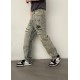 BalenciagaBalenciaga Locker Ripped Vintage Jeans Top #