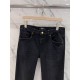 Fendi 23ss fall and winter new men's casual jeans, top quality! Channel order, official website synchronized sale! Original factory order denim cotton material! Suitable for casualformal wear all kinds of collocation ~ t