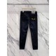 Fendi 23ss fall and winter new men's casual jeans, top quality! Channel order, official website synchronized sale! Original factory order denim cotton material! Suitable for casualformal wear all kinds of collocation ~ t