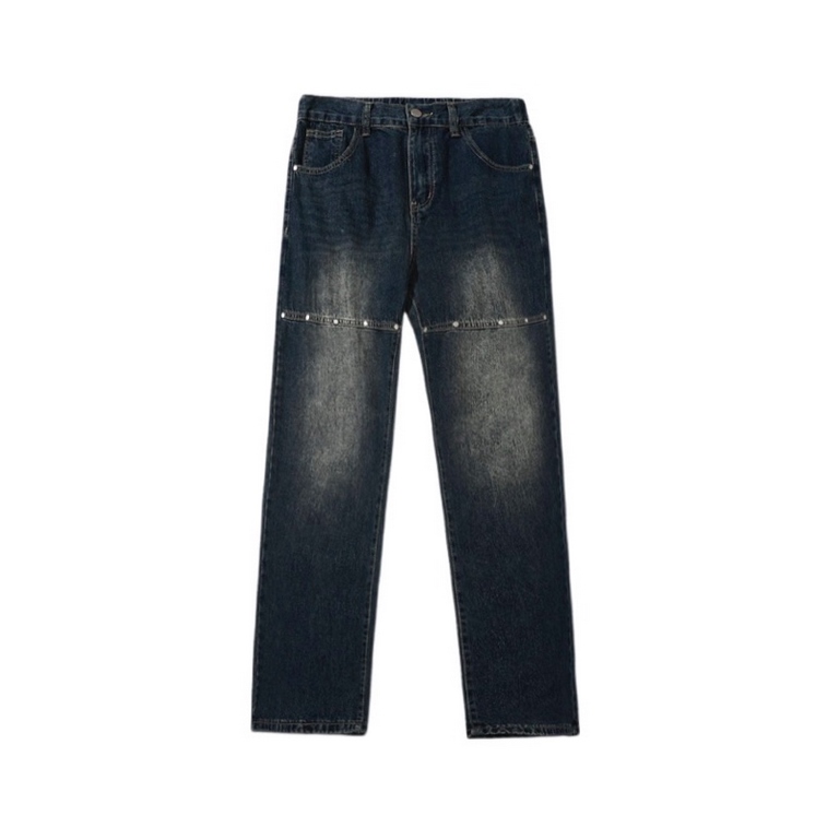 GIVENCHYGivenchy 23ss Classic Washed Vintage Rivet JeansCustomized exclusive accessories hang tags, rivets, buttons, studded buttonsThe use of original denim fabrics, cotton content is super high, high elasticity, super 