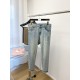 Dior, 2023 latest products, counter synchronization on sale, the original single goods, washed casual jeans, imported original washed stretch fabric, comfortable and elastic, the original hardware accessories decorative 