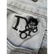 Dior 2023 spring and summer new counter latest thin stretch jeans counter synchronization on the new, using guest water wash denim fabric, such a soft and comfortable fabric, pants pockets at the brand embroidery letters