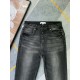 DH family 23SS new jeans fabric with elasticity high comfort Embroidery design light color wash high quality seriesSize 29.30, 31, 32, 33, 34, 36, 38