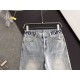 ) CD 23s New Season Pop-up Quality Feeling Handling PerfectionSummer classic casual stretch jeans low-profile luxury sense, customized leather brand   hardware accessories counter year after year hot classic explosive mo