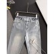 ) CD 23s New Season Pop-up Quality Feeling Handling PerfectionSummer classic casual stretch jeans low-profile luxury sense, customized leather brand   hardware accessories counter year after year hot classic explosive mo