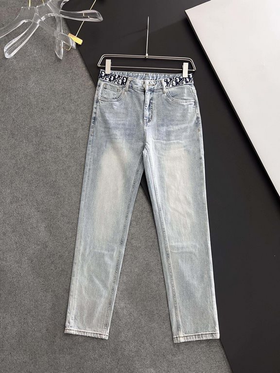 ) CD 23s New Season Pop-up Quality Feeling Handling PerfectionSummer classic casual stretch jeans low-profile luxury sense, customized leather brand   hardware accessories counter year after year hot classic explosive mo