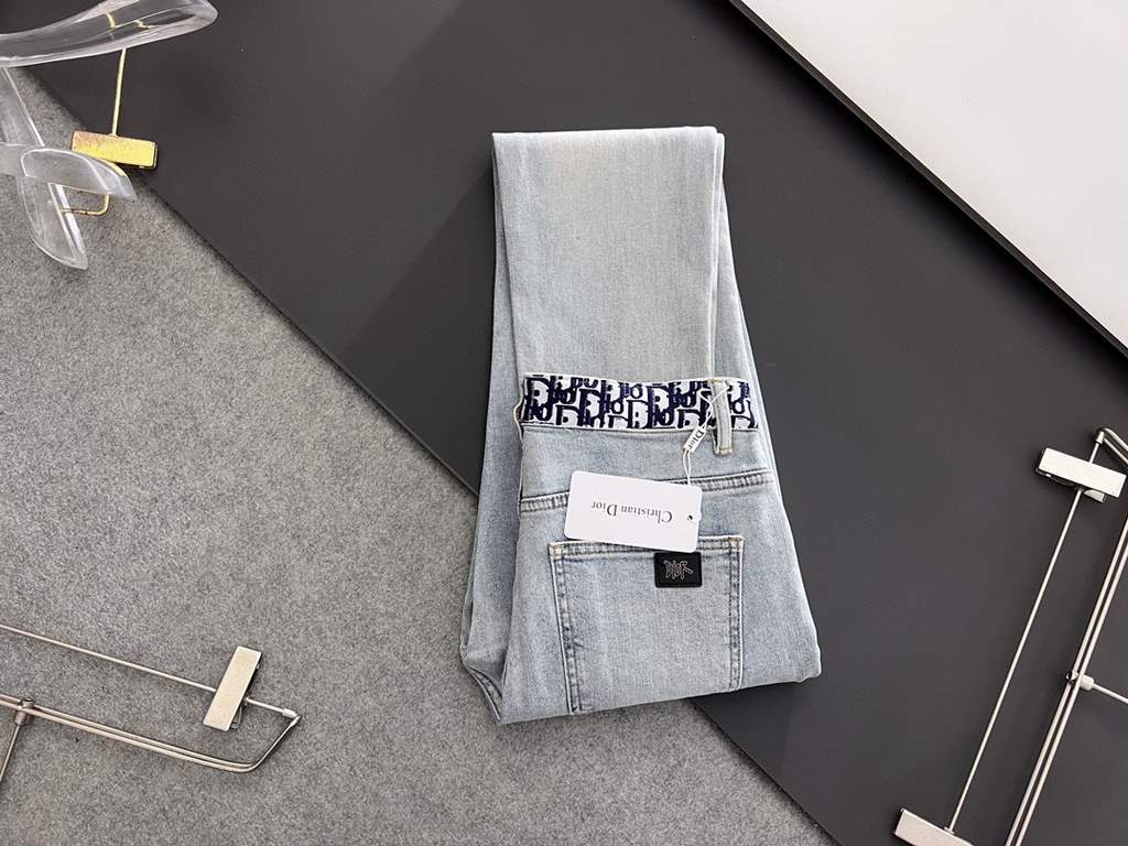 ) CD 23s New Season Pop-up Quality Feeling Handling PerfectionSummer classic casual stretch jeans low-profile luxury sense, customized leather brand   hardware accessories counter year after year hot classic explosive mo