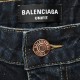 Balenciaga 23Fw 3M Embroidered JeansBalenciaga  Paris family 23Fw 3M embroidered jeans So far this year to do the most bullish jeans, heavy wash process, hidden mystery details are very much, this time the main push of t