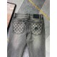 GUJIA 23SS new jeans Fabric with elasticity High comfort Embroidery design Light color wash High-end quality seriesSize 30, 31, 32, 33, 34, 36, 38