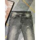 GUJIA 23SS new jeans Fabric with elasticity High comfort Embroidery design Light color wash High-end quality seriesSize 30, 31, 32, 33, 34, 36, 38