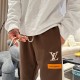 LV 2023 new casual pants for fallwinter! Official website synchronized sale. Brand classic LOGO casual pants , custom fabric, excellent comfort, strong hand touch. Highly recognizable, perfect quality craftsmanship. Size