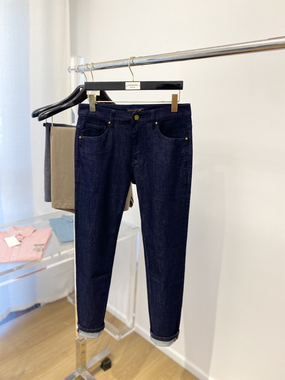 LV, 2023 latest products, counter synchronization is available, the original single goods, washed casual jeans Imported original washed stretch fabric, comfortable and elastic, the original hardware accessories decorativ