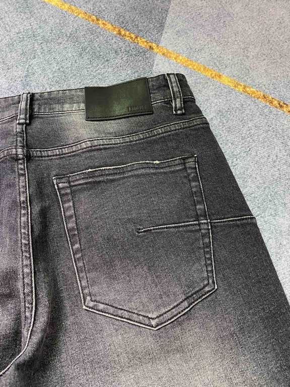 DH family 23SS new jeans Fabric with elasticity High comfort Embroidery design Light color wash High-end quality seriesSize 30, 31, 32, 33, 34, 36, 38