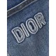 Dior, 2023 latest products, counter synchronization on sale, the original single goods, washed casual jeans, imported original washed stretch fabric, comfortable and elastic, the original hardware accessories decorative 