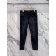 LV 23ss fall and winter new men's casual jeans, top quality! Channel order, official website synchronized sale! Original factory order denim cotton material! Suitable for casualformal wear all kinds of collocation ~ the 