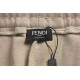 Fendi  Fendi 23Fw Double F Embroidered Jacquard Webbing TrousersNew listingThe top version of the market, to emphasize that the market is the same paragraph of different quality is extremely large, fabric, embroidery, cr