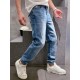 New] Varden family men's fashion models thin section denim jeans, Hong Kong foreign channel goods, high-end Japanese OEM production, 23 years of spring and summer new products, the interpretation of the Paris show models