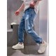 New] Varden family men's fashion models thin section denim jeans, Hong Kong foreign channel goods, high-end Japanese OEM production, 23 years of spring and summer new products, the interpretation of the Paris show models