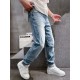 FD 2023 spring and summer new FF lock logo men's small straight denim jeans! Channel rare out, the market is rare boutique channel source, absolutely can bring you an unexpected wearing experience, sincerely recommended 