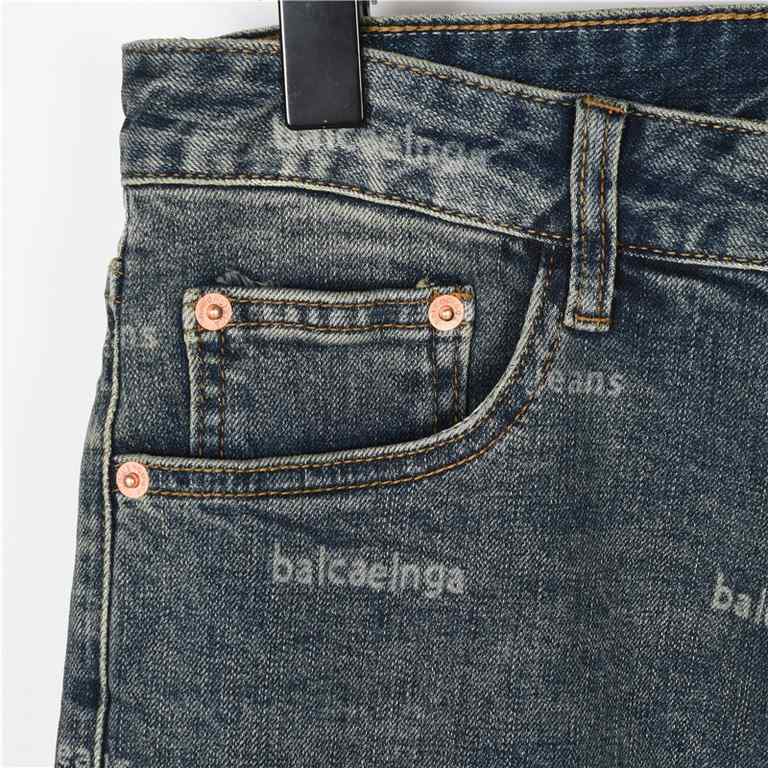 BLCGParis House Full Print Pop-Up JeansSo far this year to do the most awesome jeans, heavy wash process, hidden mystery details are very much, this time the main push of the pants whether version or upper body is too pe