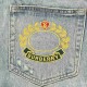 BurberryBurberry 23Fw Pocket Embroidered Wheat JeansBurberry  Burberry wheat embroidered jeans so far this year to do the most awesome jeans, heavy wash process, hidden mystery details are very much, this time the main p