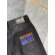 Gu's 23SS new jeans Fabric with stretch Comfortable Embroidery design Light color wash High-end quality seriesSize 29.30, 31, 32, 33, 34, 36, 38