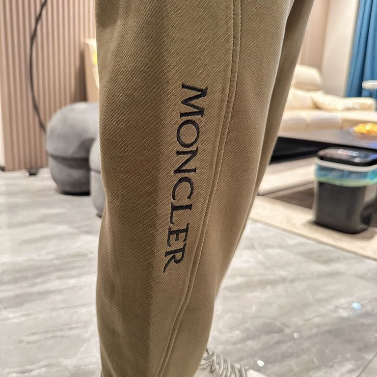 Monkou 2023 new casual pants for fall and winter! Official website synchronized sale. Brand classic LOGO casual pants , customized fabric, excellent comfort, strong hand touch. Highly recognizable, perfect quality crafts