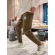 Monkou 2023 new casual pants for fall and winter! Official website synchronized sale. Brand classic LOGO casual pants , customized fabric, excellent comfort, strong hand touch. Highly recognizable, perfect quality crafts