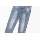 Loewe printed jeans 2023 latest products, counter synchronization on sale, the original single goods, washed casual jeans, imported original washed stretch fabric, comfortable and elastic, the original hardware accessori