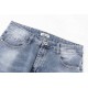 Loewe printed jeans 2023 latest products, counter synchronization on sale, the original single goods, washed casual jeans, imported original washed stretch fabric, comfortable and elastic, the original hardware accessori