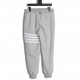 THOM BRWONE TB Newest Padded Sweatpants (Matchable)Cotton   spliced 4-bar coed long sweatpants. Note a few details this style is padded, with a four-bar patchwork design and a drawstring leg closure. UnisexK size 1-4