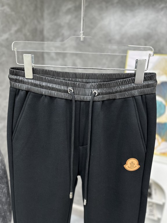 Monkou 2023 new casual pants for fall and winter! Official website synchronized sale. Brand classic LOGO casual pants , customized fabric, excellent comfort, strong hand touch. Highly recognizable, perfect quality crafts