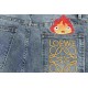 LoeweLoewe 23Fw Back Pocket Flame Embroidered JeansSo far this year to do the most awesome jeans, heavy wash process, hidden mystery details are very much, this time the main push of the pants either version or on the bo