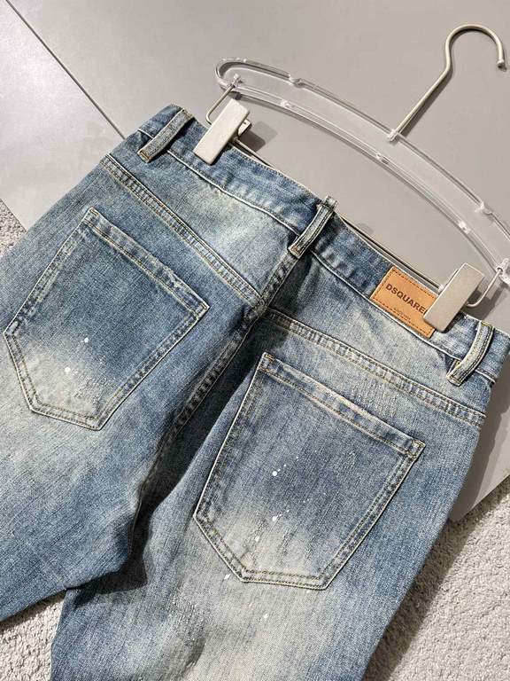 DS 2023 is a fashionable and versatile jeans for all seasons, a perfect choice for men's casual wear! This section of denim jeans clothing selection of imported imported heavyweight denim cotton denim fabrics carefully m