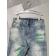 DS 2023 is a fashionable and versatile jeans for all seasons, a perfect choice for men's casual wear! This section of denim jeans clothing selection of imported imported heavyweight denim cotton denim fabrics carefully m