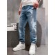 FD 2023 spring and summer new FF lock logo men's small straight denim jeans! Channel rare out, the market is rare boutique channel source, absolutely can bring you an unexpected wearing experience, sincerely recommended 