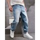 FD 2023 spring and summer new FF lock logo men's small straight denim jeans! Channel rare out, the market is rare boutique channel source, absolutely can bring you an unexpected wearing experience, sincerely recommended 