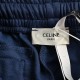 Celine Celine 23Fw Side Webbing SweatpantsOriginal purchase, perfect restoration. Fixed weaving and dyeing fabrics, scrapping rate is very high, clothing time-consuming and lengthy, Wang Yibo on the body, the fabric in t