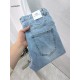 Paris House    2023 early spring counter synchronization new! Foreign trade original single! Heavy duty washed jeans. Taste and value sharing! Very comfortable to wear. Low-key but not lose luxury. Wear out very classy! 